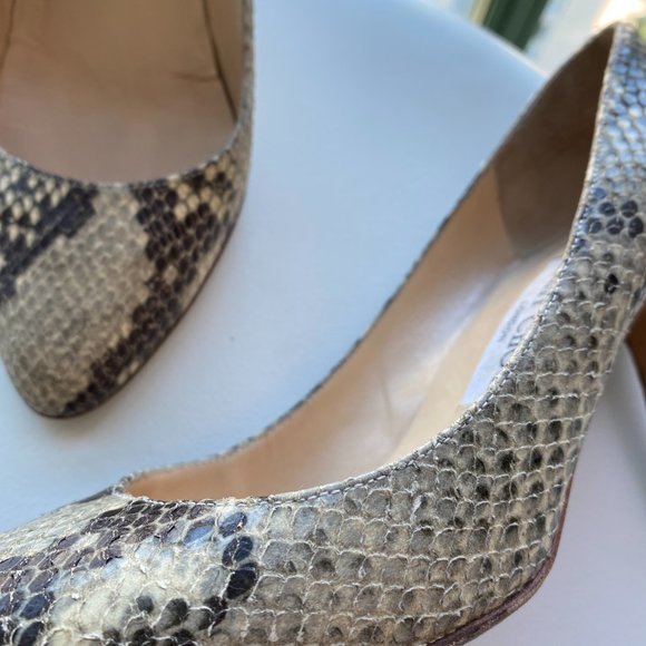 Jimmy Choo Snakeskin Pumps - Picture 4 of 14
